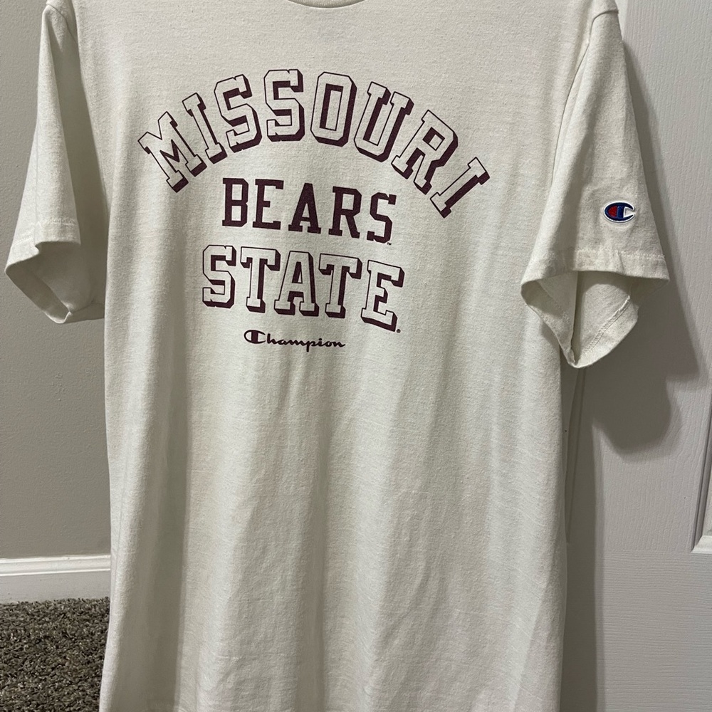 Champion Cream Missouri Bears State women’s Tee